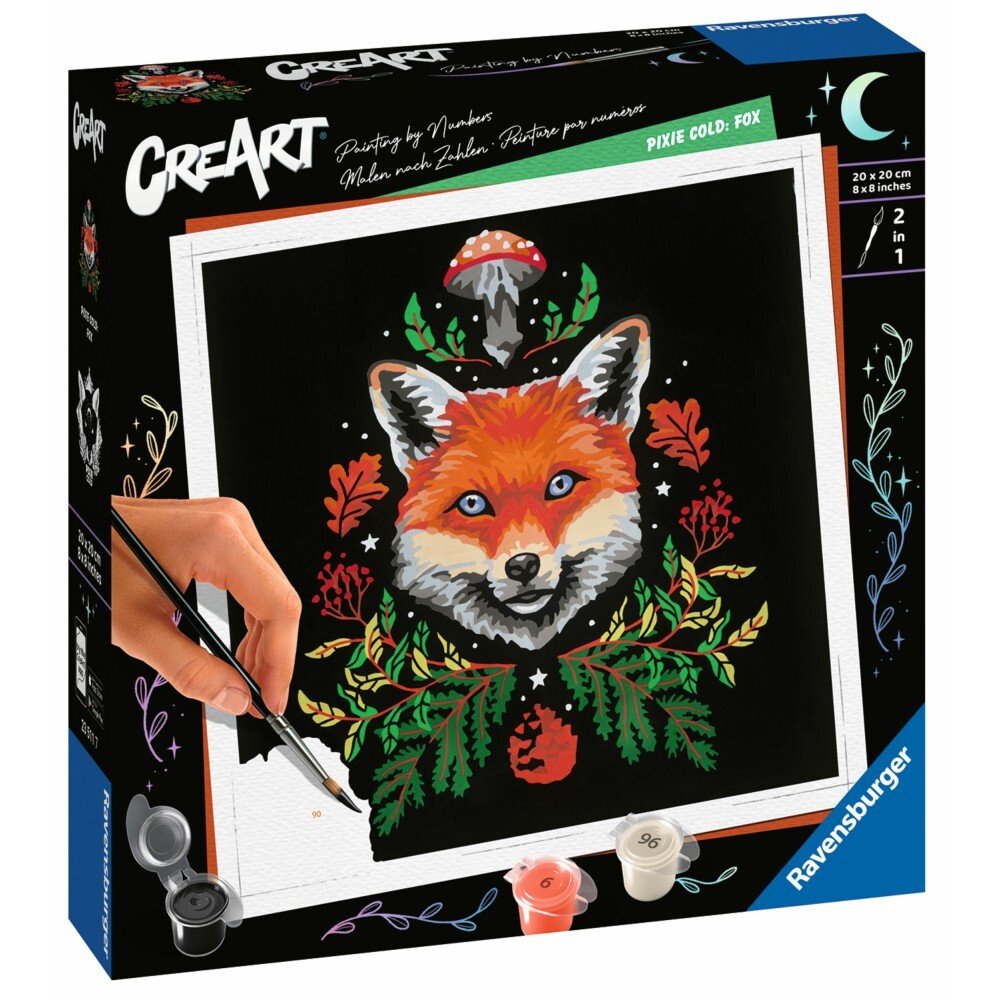 Ravensburger - CreArt Картина Пикси Холодное издание Лиса 235117 / артикул   235117  / GTIN 4005556235117