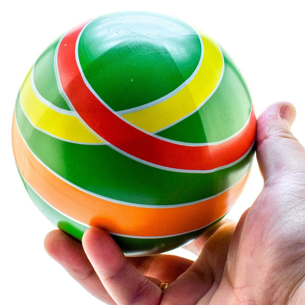 Мяч д. 125мм Серия "Планеты" ручное окраш. (сатурн)