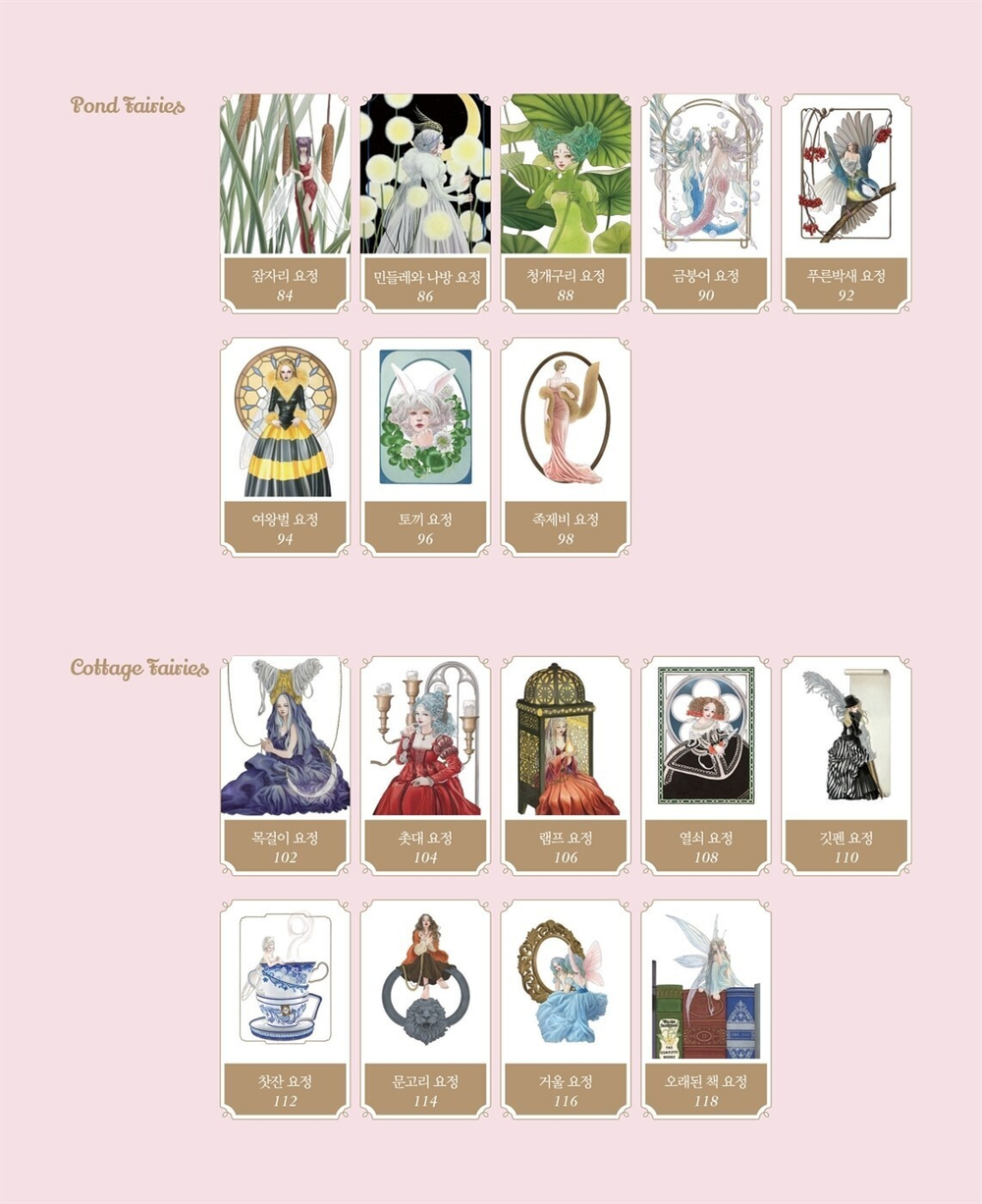 Guardian fairy of a strange garden. Coloring Book