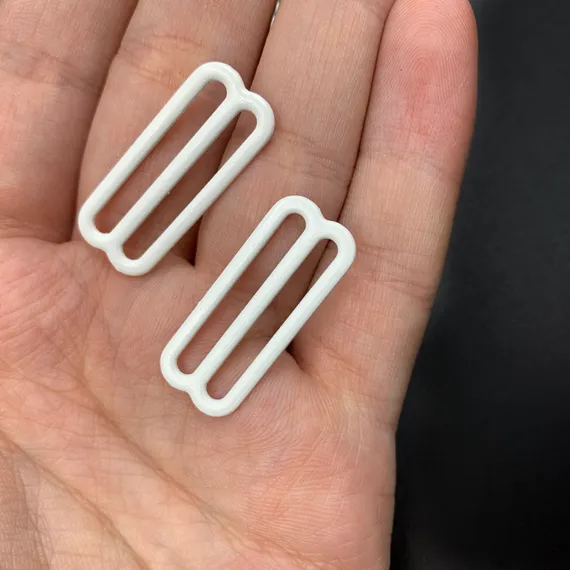 Регулятор для бретели белый 25 мм (цв. 001), Arta-F