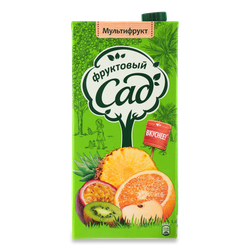 Сок натуральный Фруктовый Сад Мультифрукт 1.93 л