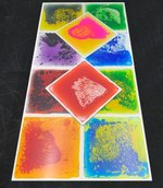 Декоративная плитка "Клякса" Живой пол Сота