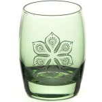 Стакан 350мл «Бохо» (зеленый) (рис.28771) 420064SLBD33