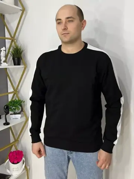 Свитшот базовый однотонный без начеса