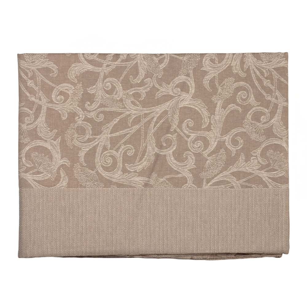 Скатерть Ombelle Blanc des Vosges Диаметр 175 Серый