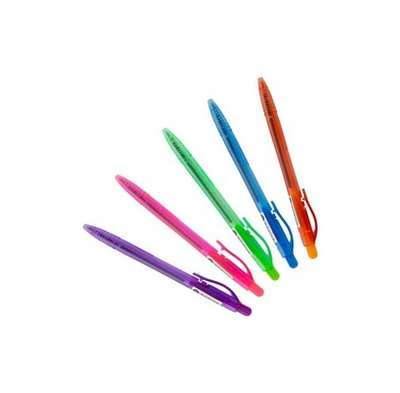 Ручка Silwerhof TROPIC авт. одноразовая 0.7мм синяя 026177-02