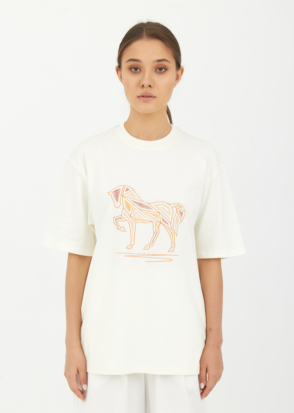 ФУТБОЛКА | M | МОЛОЧНЫЙ (270-03)