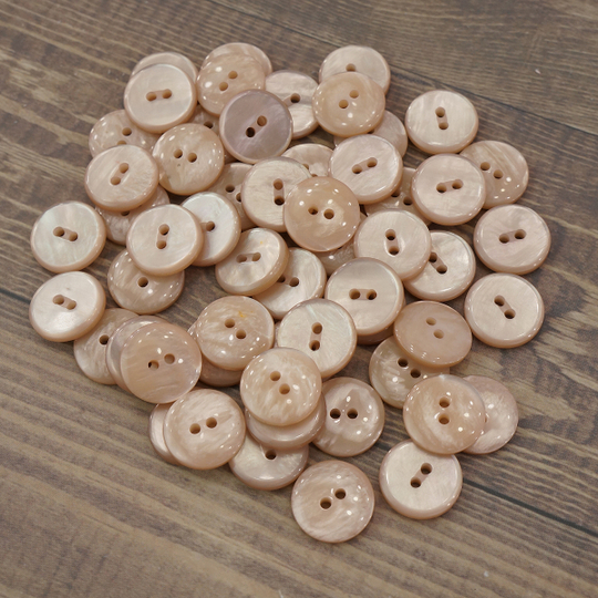 Пуговицы CONCEPT Mother of Pearl, размер 15 мм, полиэстер
