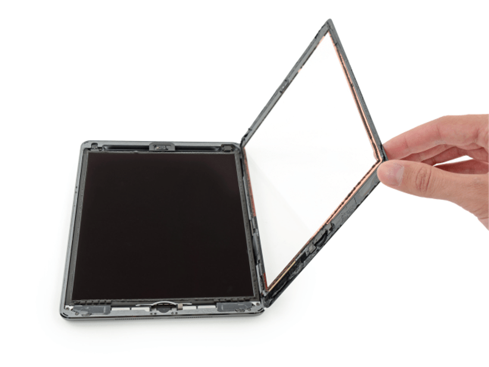 Замена рамки дисплея на iPad 2019