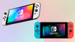Игровая приставка Nintendo Switch OLED 64 ГБ, без игр, неоновый синий/неоновый красный