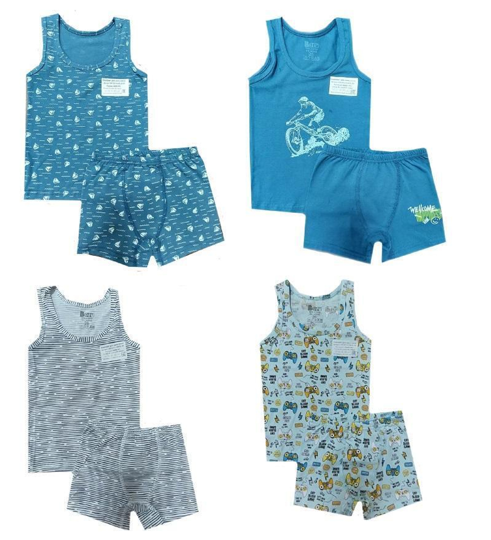 Комплект майка+ боксеры CBF 18-311/20-189м р.32 в ассортименте (Boru), 1 шт.