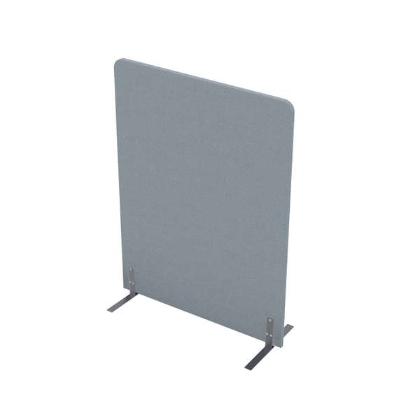 011.МПО.1014 Акустическая мобильная перегородка на стационарных опорах (1000*450*1400)