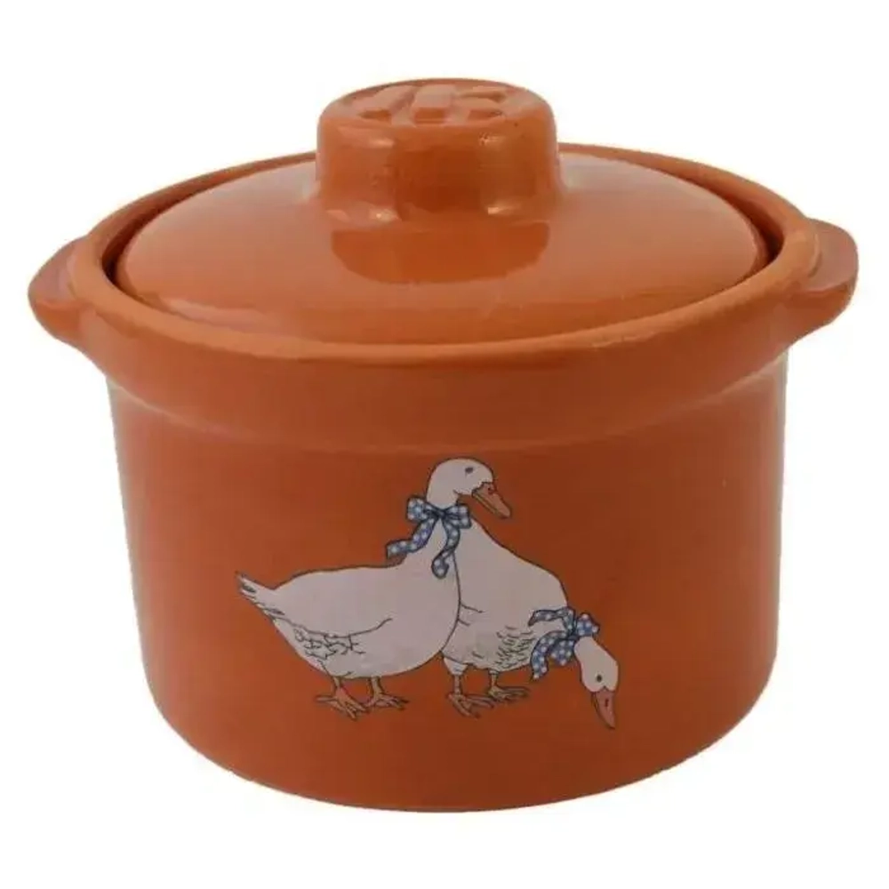 Горшок- сотейник 0,6л "Гуси"2ГСГ-4