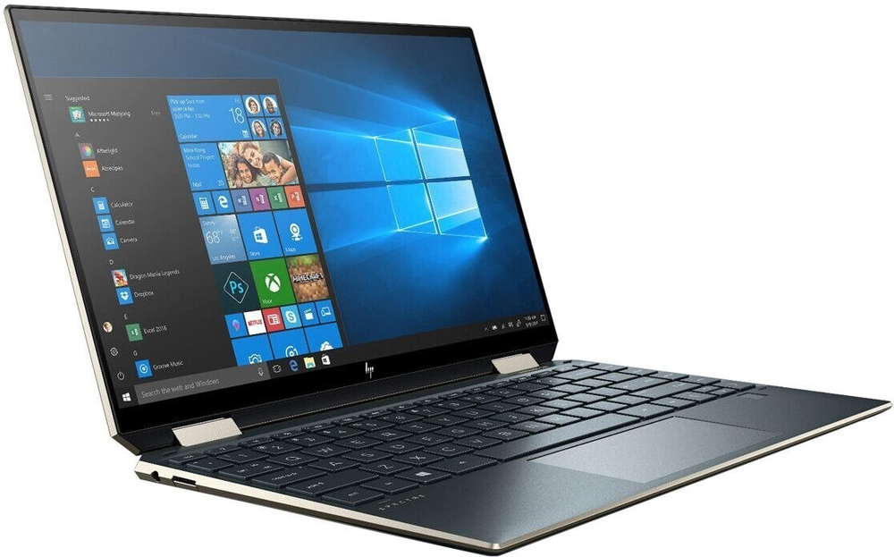 Ноутбук HP Spectre x360 13-aw2021ur 13.3; 1920x1080 (Full HD) сенсорный/ Intel Core i7 1165G7, 2800 МГц/ 16 Гб DDR-4/ 512 Гб SSD/ Intel Iris Xe Graphics/ Wi-Fi, Bluetooth, Cam/ Windows 10 Home / серебристый 2X1X1EA