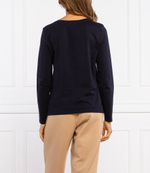 блузка Tommy Hilfiger - темно-синий(WW0WW30720)