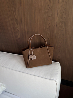 Сумка из натуральной замши