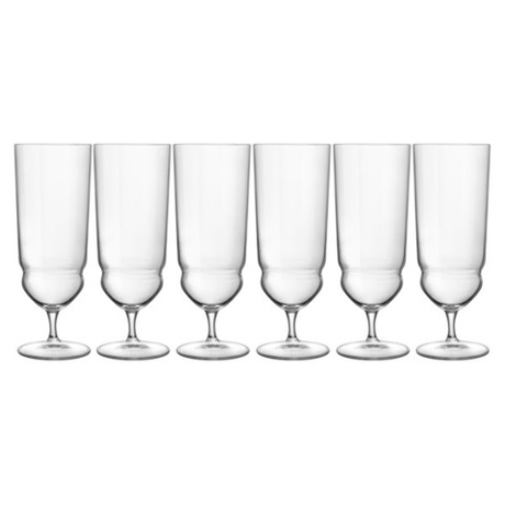 Набор бокалов для коктейля Текила санрайз Luigi Bormioli Бэкдор 20-ые 450 мл, 6 шт, стекло