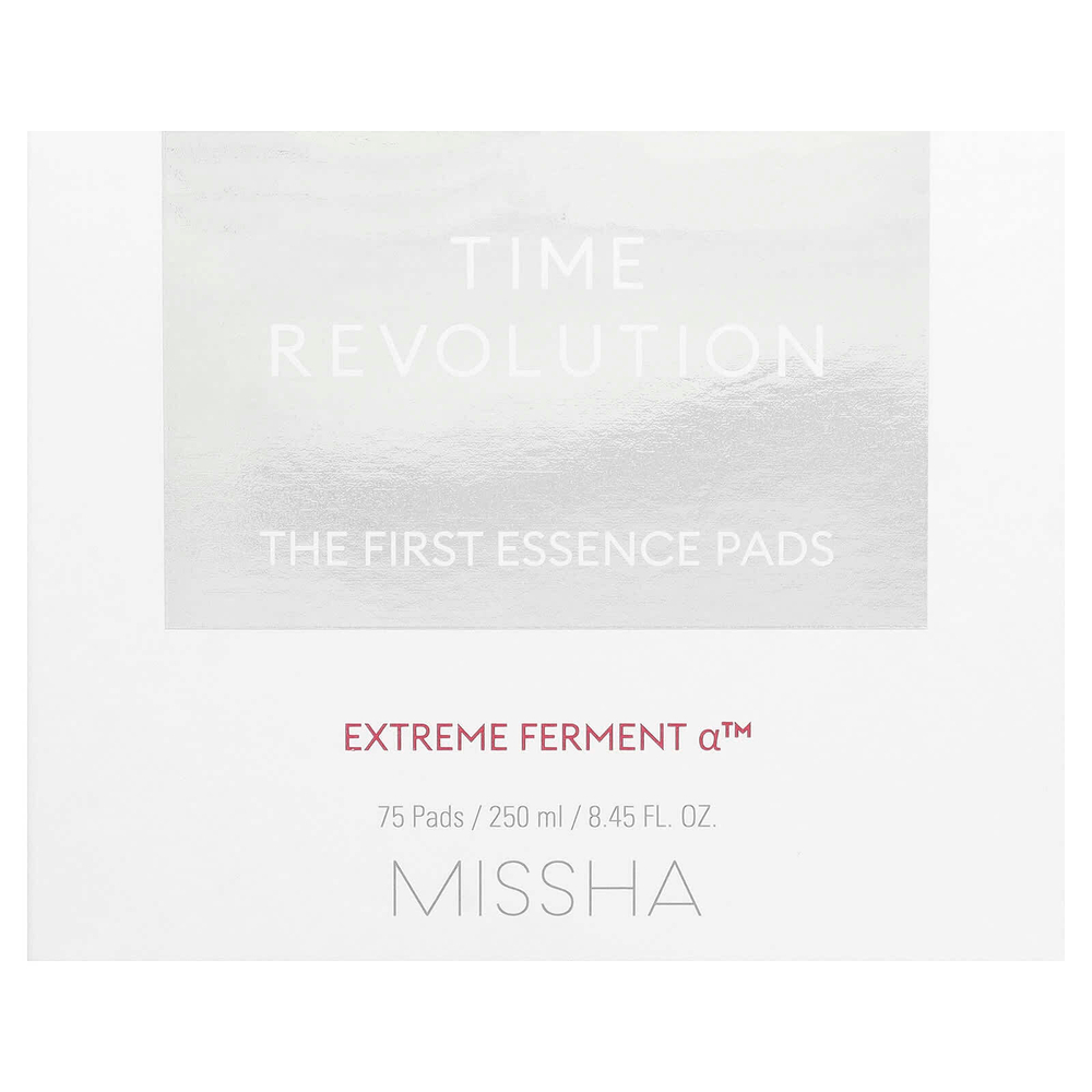 Missha, Time Revolution, The First Essence, диски для лица, 75 шт.