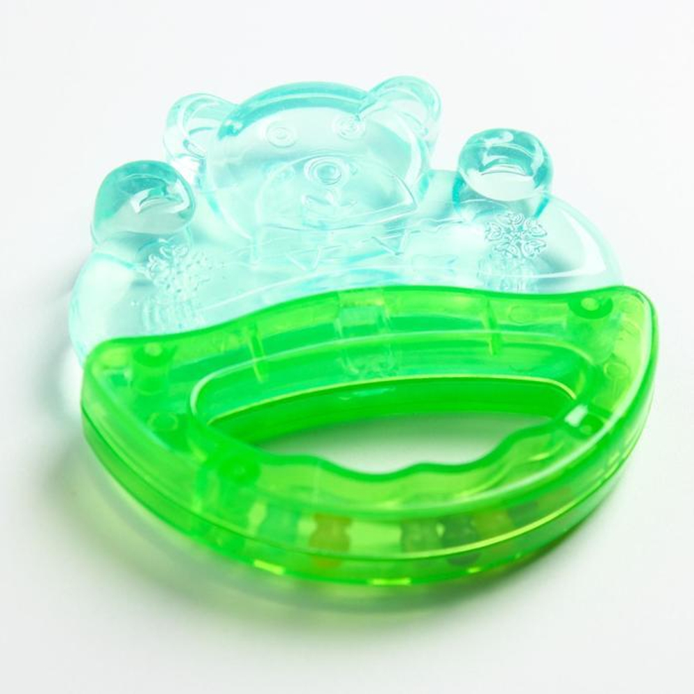 2845098 Прорезыватель с погремушкой «Мишка», МИКС