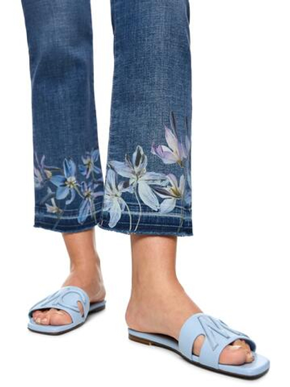 Marc Cain Джинсы укороченные с цветочным принтом