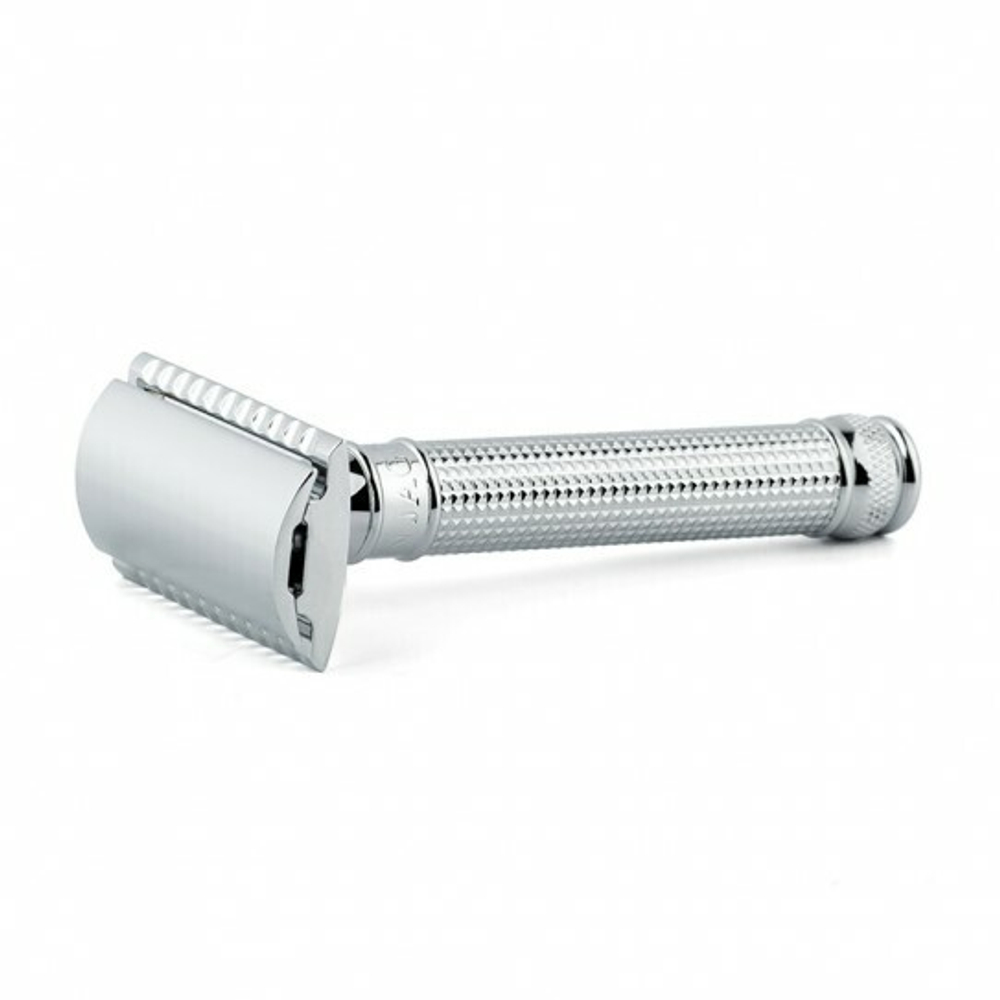 Edwin Jagger DE3D14BL Laser Diamond - Станок хром эффект алмаза Т-образный