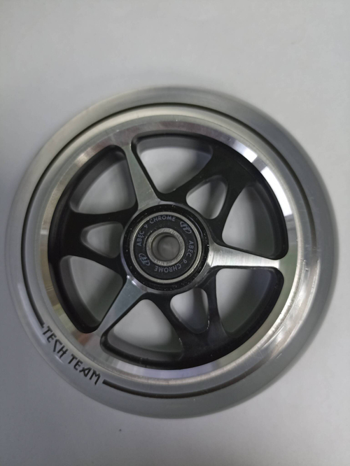 Колесо для самоката X-Treme 110*24мм KL,transparent white (10013160/270922/3465958, Китай)