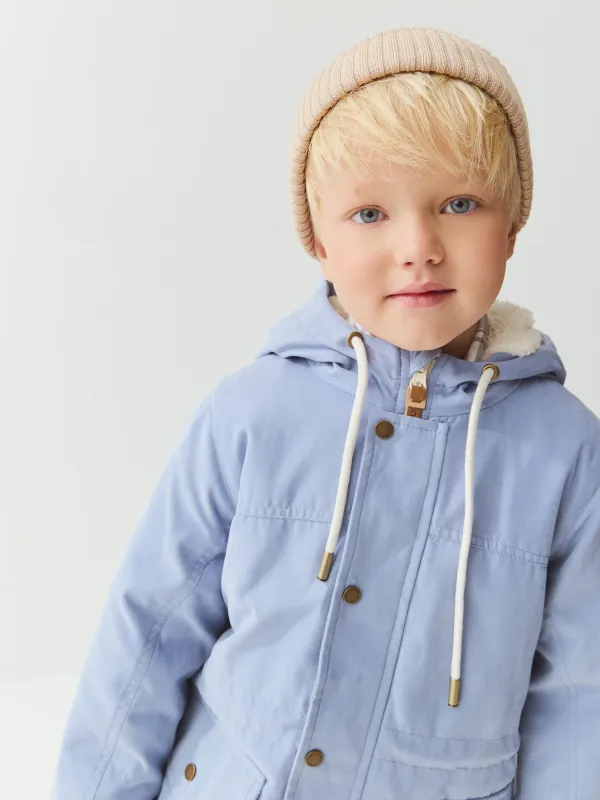 Парка демисезонная на меху 