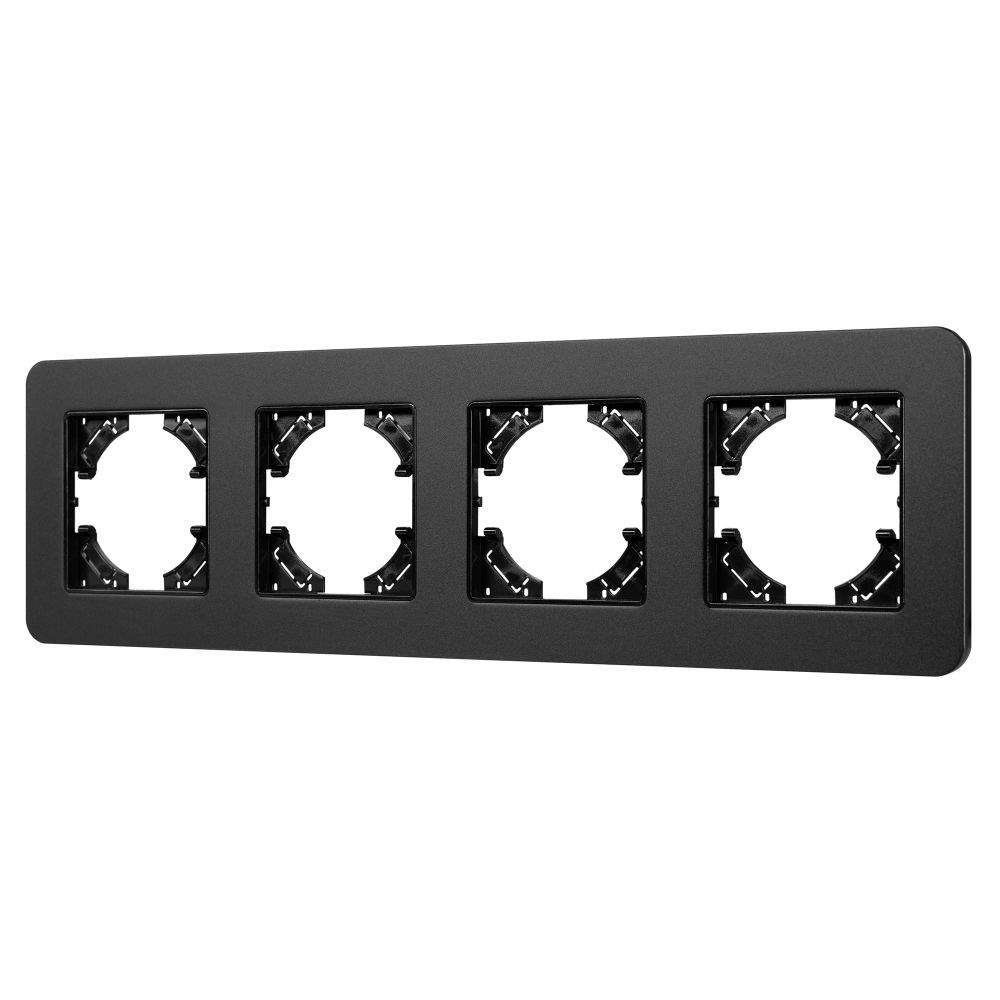 Рамка алюминиевая FRM-AKIRY-SFAL-4-BK (Arlight, -) 049744