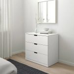 Комод - IKEA NORDLI/НОРДЛИ ИКЕА, 40х76х80 см, белый