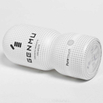 Мастурбатор из силиконового геля Genmu Pure Touch, серый (Цвет: Серый, Вкладка белая)