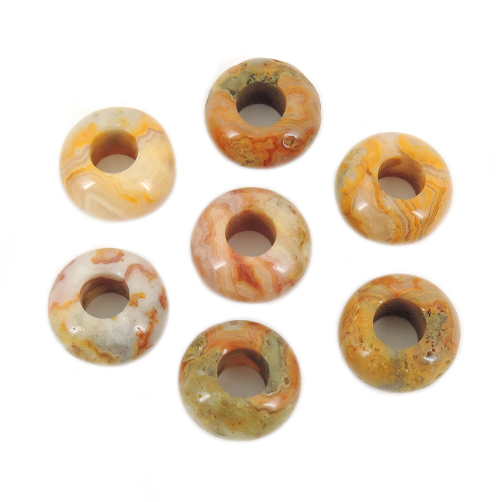 Бусины-шармы яшма, агат асс.