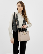 Сумка 672 18 тауп светлый