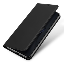Чехол книжка из PU кожи черного цвета от Dux Ducis для Xiaomi 15T, серия Skin Pro Series Case