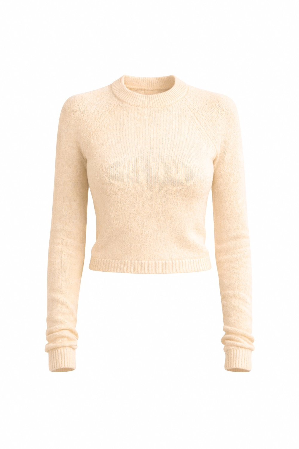 ПРЕДЗАКАЗ, получаем 15 марта, джемпер из нейлона в кремовом цвете