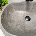 Раковина из речного камня RS-63542 (63*42*16) 0124