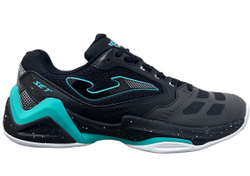 Мужские теннисные кроссовки Joma Set Men 2601 All Court - black/turquoise