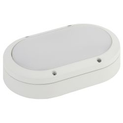 Светильник ЖКХ светодиодный ЭРА SPB-7-12-O антивандальный IP65 12Вт 1140Лм 5000К 220х135 ОВАЛ