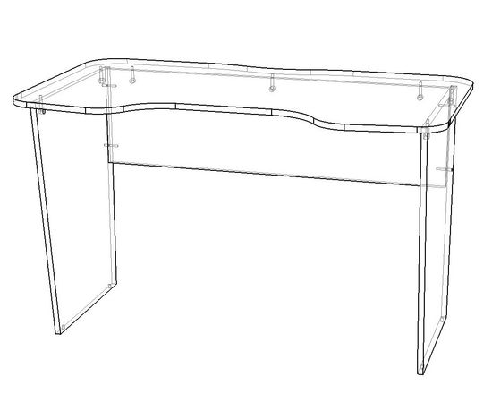 Стол игровой БАЗИС-3