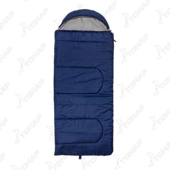 Спальный мешок FUJI Wide 300 (220х90, синтепон, синий) (T-HS-SB-FW-300) Helios