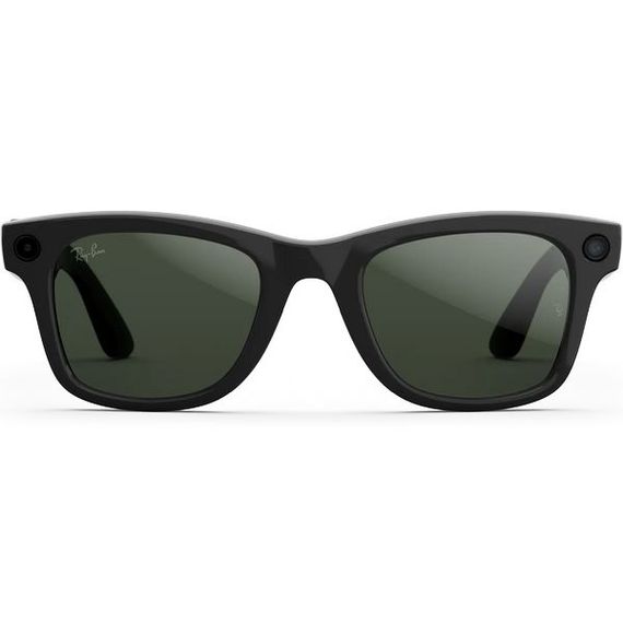 Умные очки Ray-Ban Wayfarer (Gen 2) RW4012 Shiny Black/ Transitions Graphite Green lenses Size L