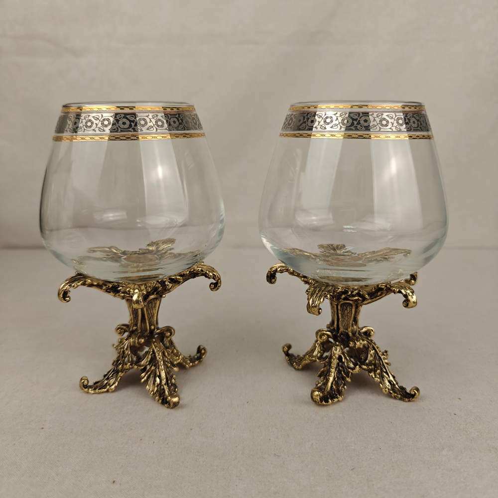 Набор из 2-х бокалов для коньяка "Богема" (подарочный футляр)