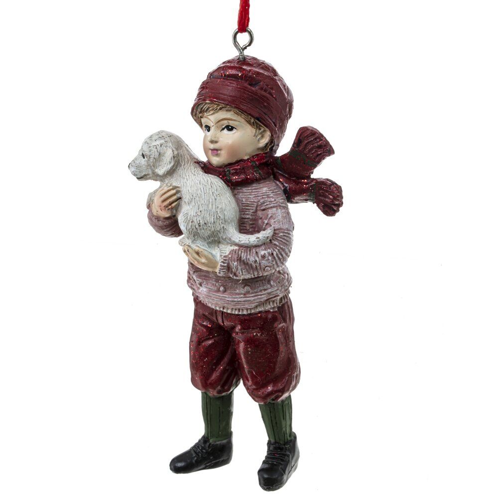 GAEM Изделие декоративное подвесное "Девочка/Мальчик", L5 W3 H11 см, 4в.
