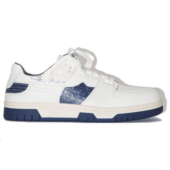 Acne Studios Low Top Sneaker 'White Blue'