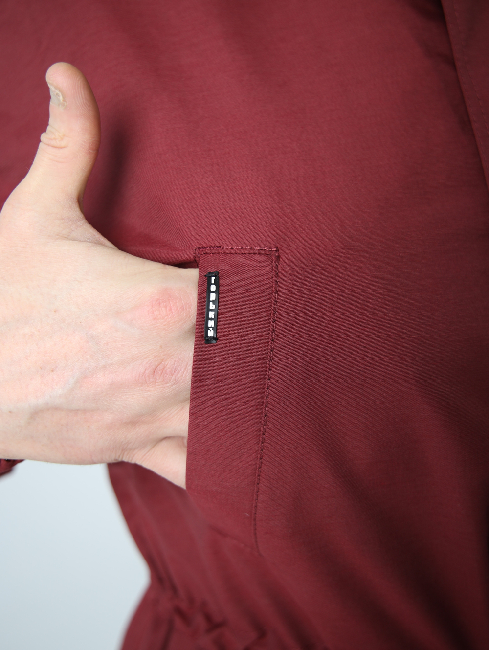 Парка с жилетом Город Горький хибины бордо красная