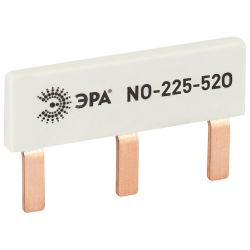 Шина соединительная ЭРА NO-225-520 компактная L фазная PIN штырь 1Р 63А 3 модуля ЭРА упаковка 6 штук | Шины соединительные и аксессуары
