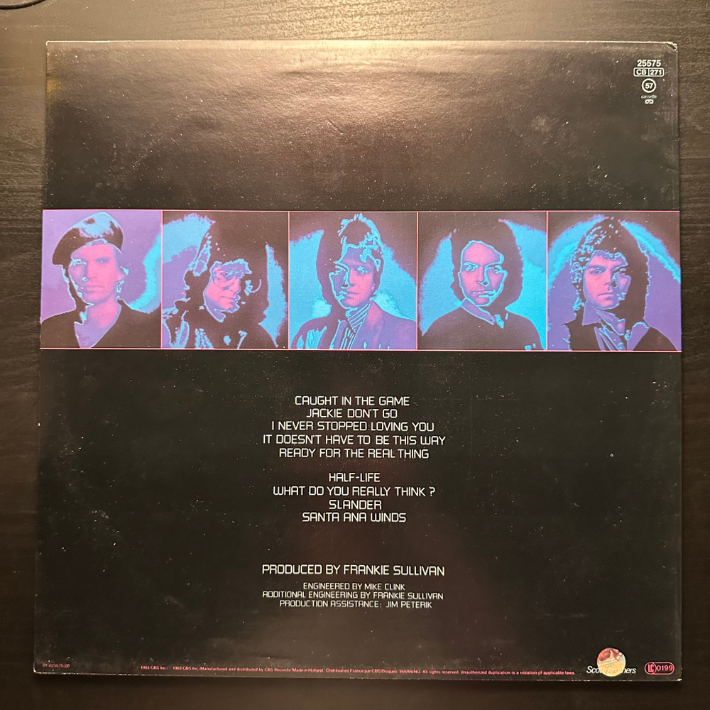 Survivor - Caught In The Game (Голландия 1983г.)