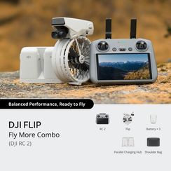 Квадрокоптер DJI Flip Fly More Combo (DJI RC 2)
