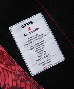 Кимоно Gr1ps Secret Weapon Al Leone - чёрное