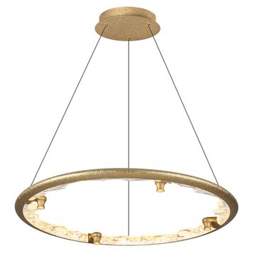 Подвесной светильник 55W 3000K-5700K 7002/55L золотой Hightech Cayon Odeon Light