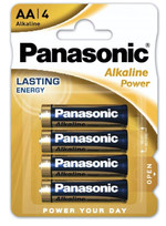 Элемент питания Panasonic Power LR03 AAA BL4 Alkaline 1.5V (комплект 4 шт)